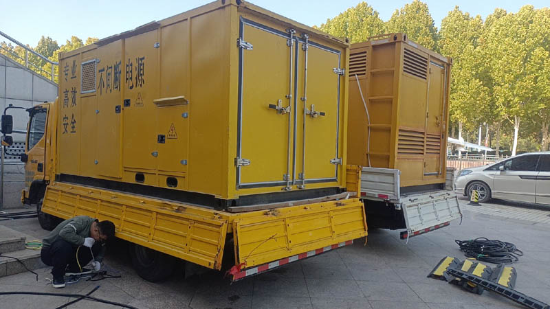 德江柴油发电机组和UPS电源配合使用时的注意事项